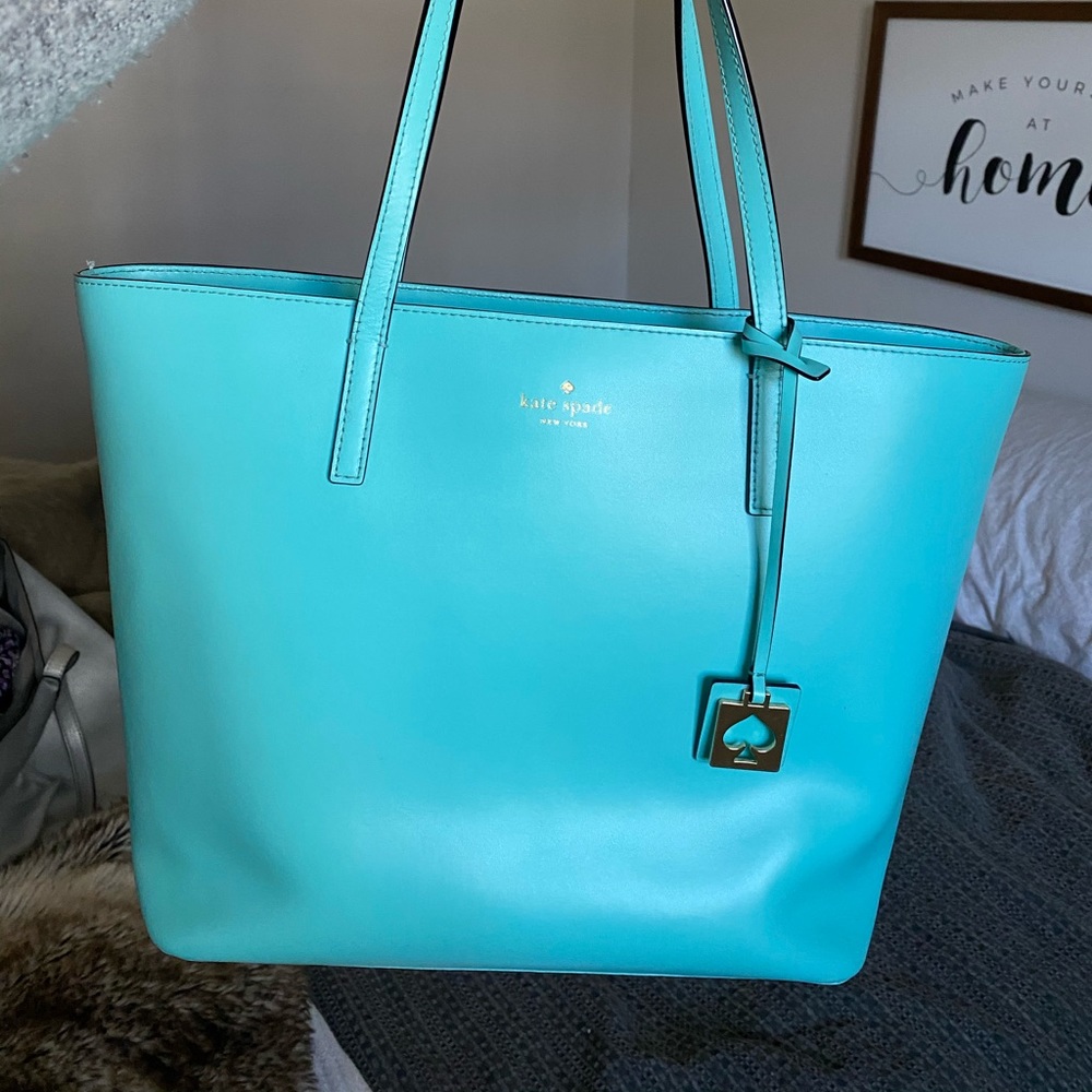 Teal Blue Kate Spade Tote